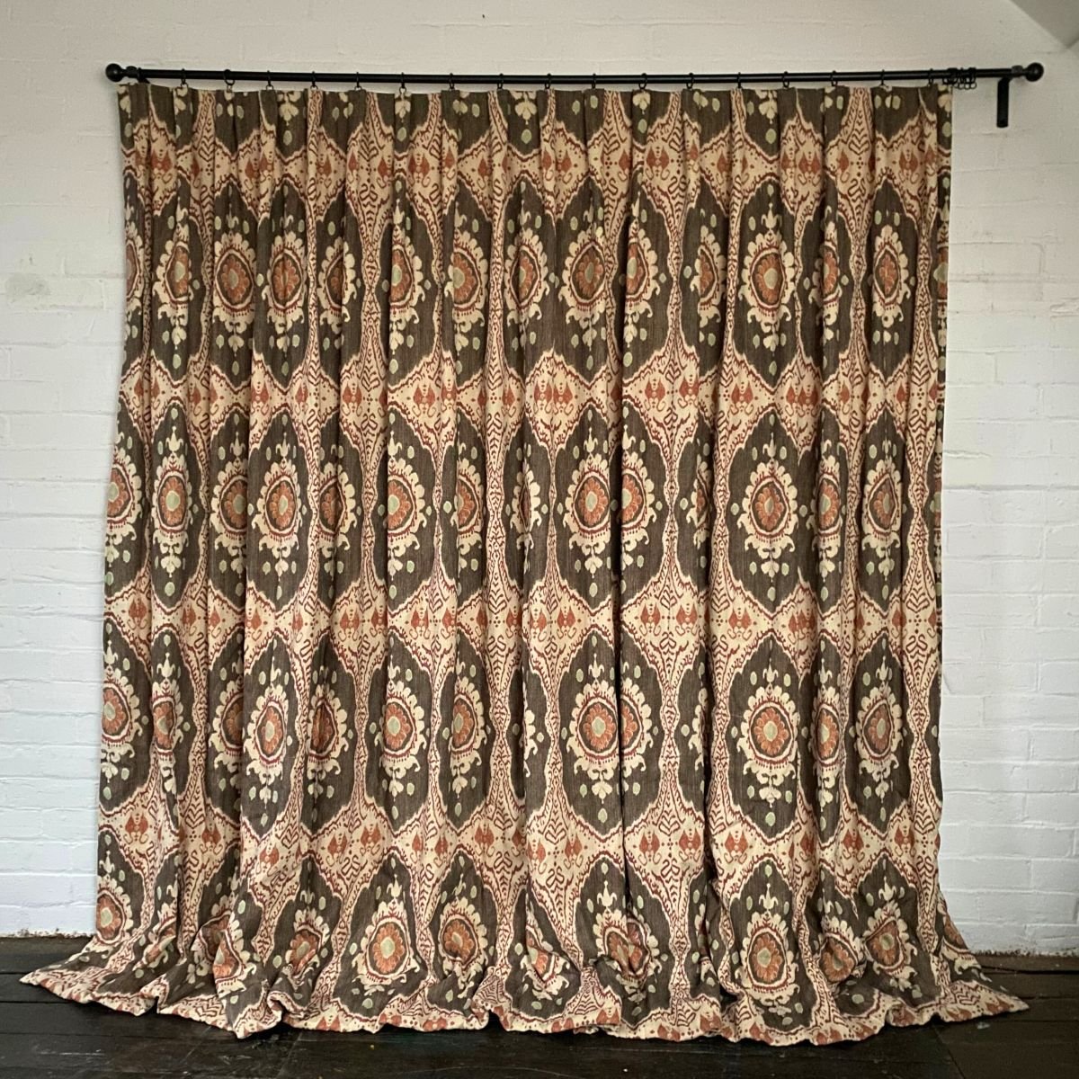 Ex-display Curtain in Lewis & Wood Bukhara from Tinsmiths of Ledbury