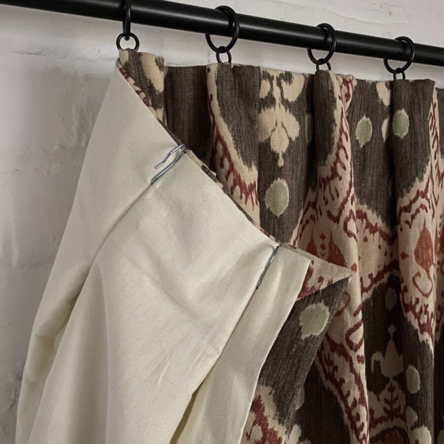 Ex-display Curtain in Lewis & Wood Bukhara from Tinsmiths of Ledbury