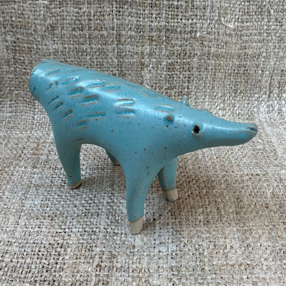 Susan Halls Ceramics Pottery Foldy Creature from Tinsmiths Ledbury