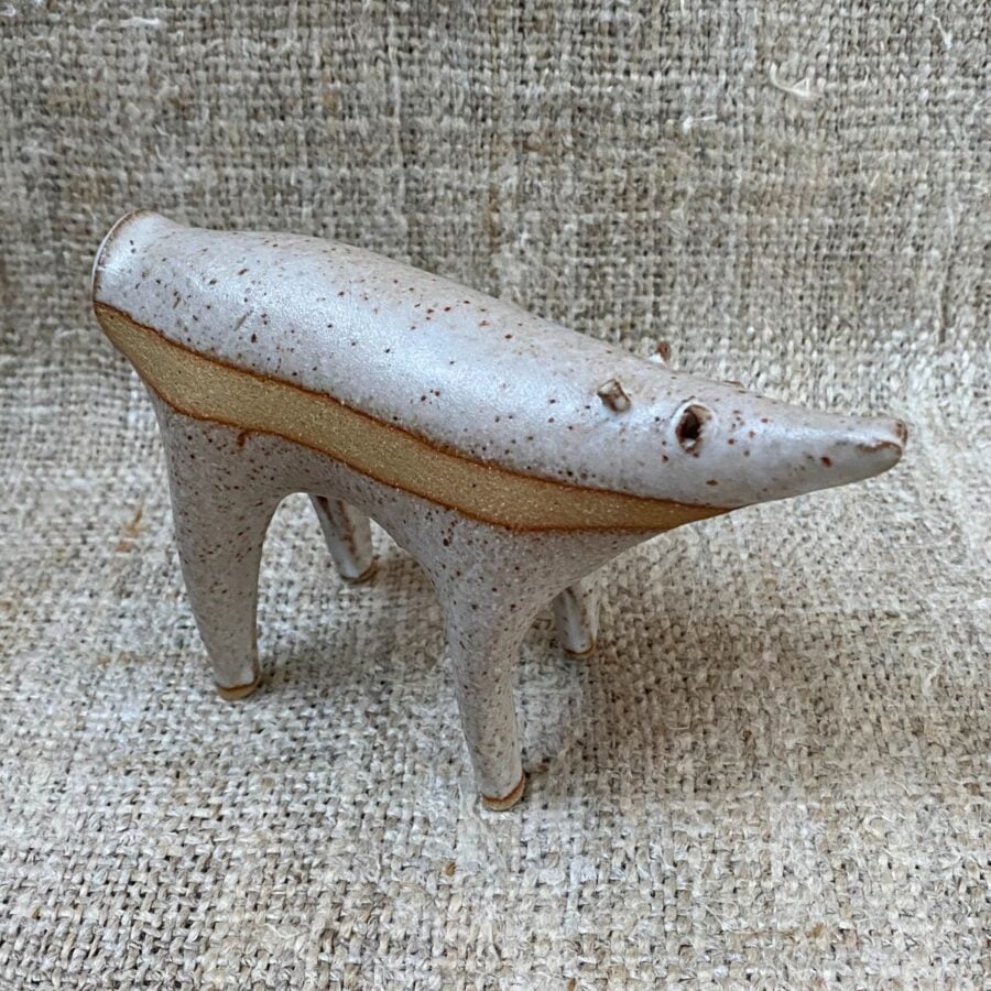 Susan Halls Ceramics Pottery Foldy Creature from Tinsmiths Ledbury