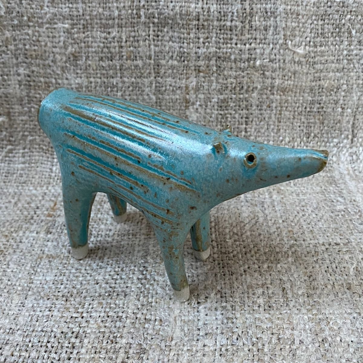 Susan Halls Pottery Ceramic Foldy Creature from Tinsmiths