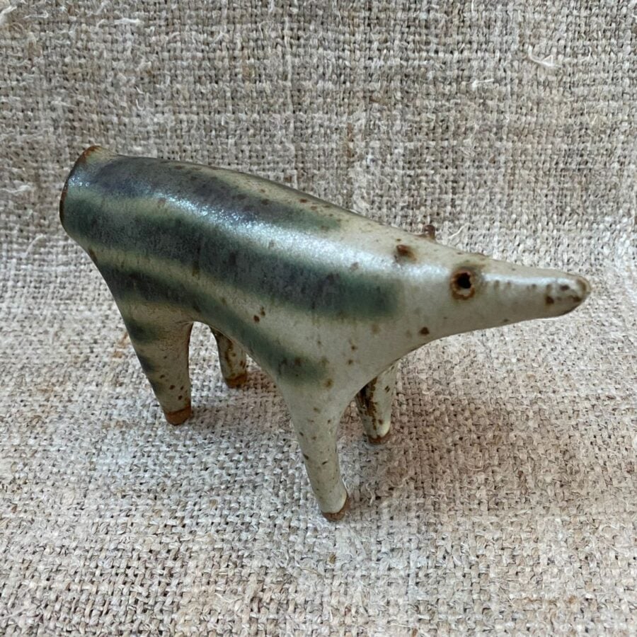 Susan Halls Ceramics Pottery Foldy Creature from Tinsmiths Ledbury