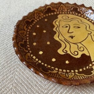 Katie B Morgan Biscuit Plate Star Girl SORKD9 - Image 2