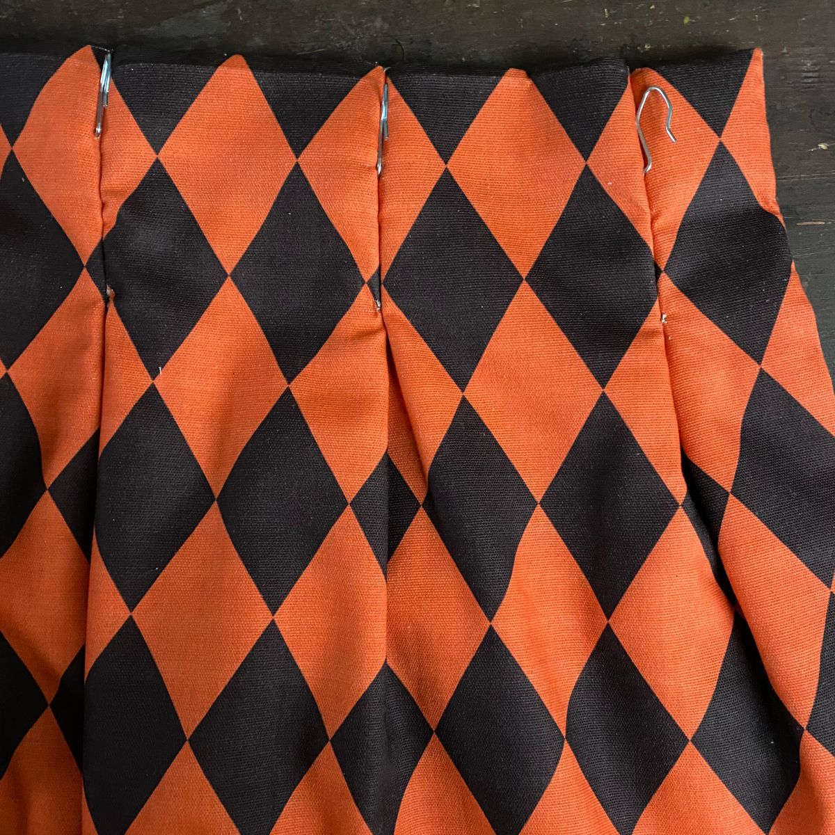 Single curtain in Zhivago Linen from Tinsmiths of Ledbury