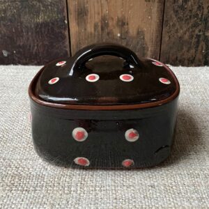 Erica Taylor Low ceramic butter dish from Tinsmiths