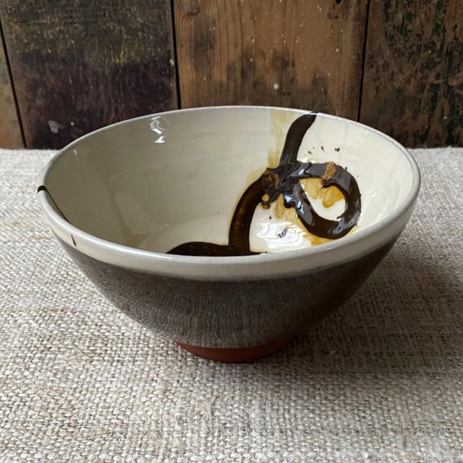 Erica Taylor Low ceramic butter dish from Tinsmiths