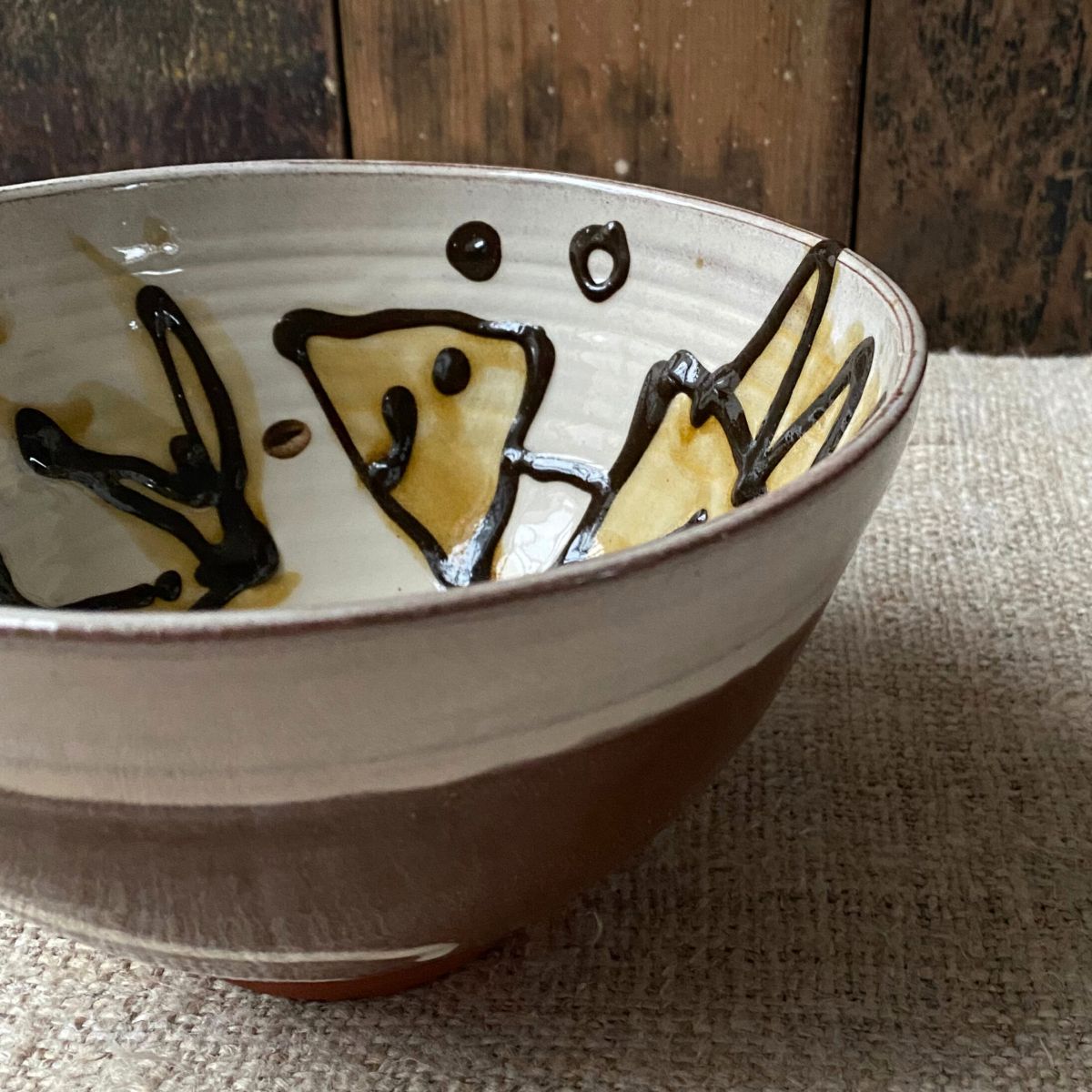 Erica Taylor Low ceramic butter dish from Tinsmiths