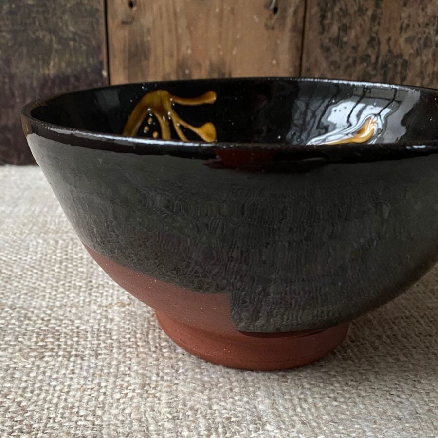 Erica Taylor Low Deep Footed Bowl - Black Creature ETDI3 - Image 3