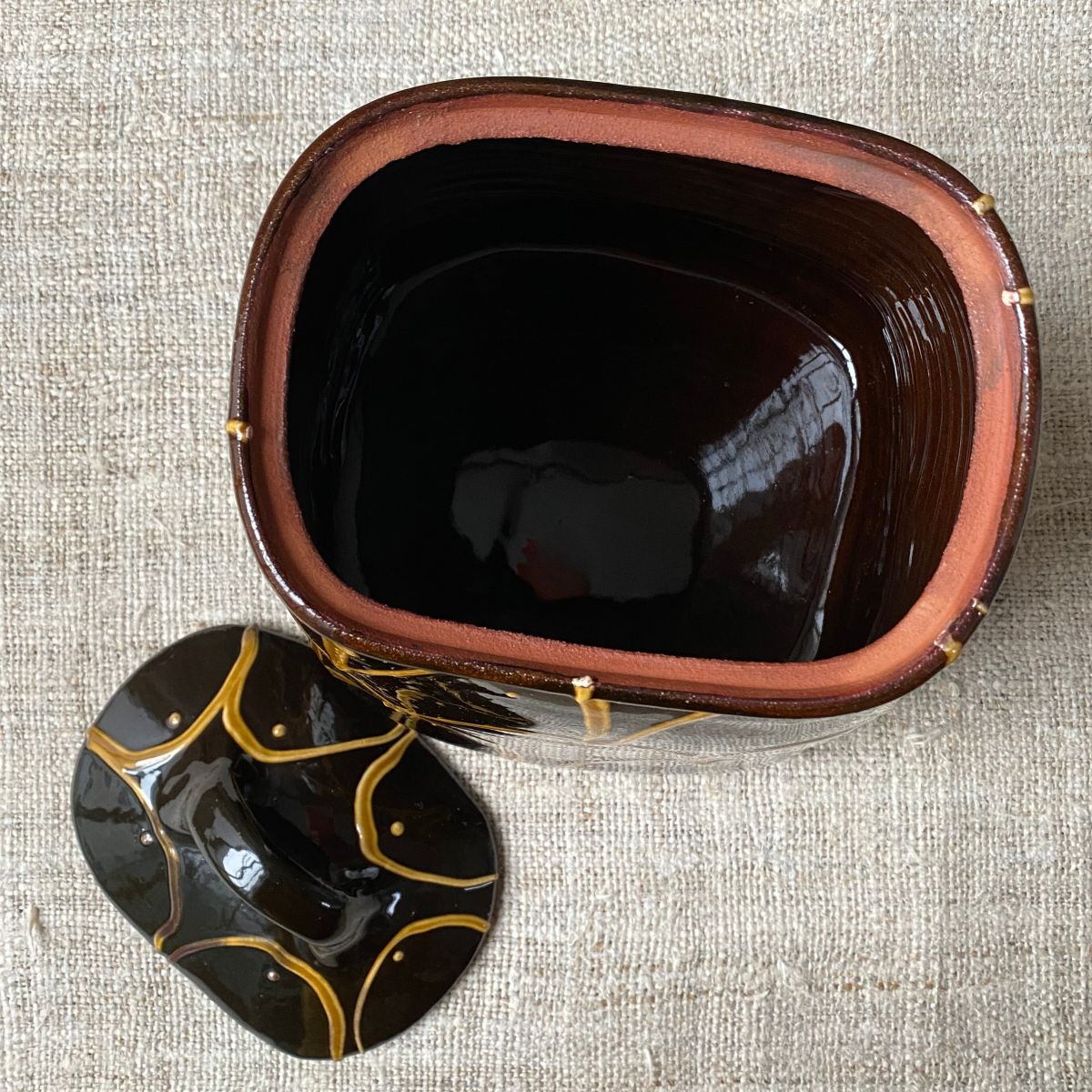 Erica Taylor Low - Large Lidded Jar ETJM2 - Image 3