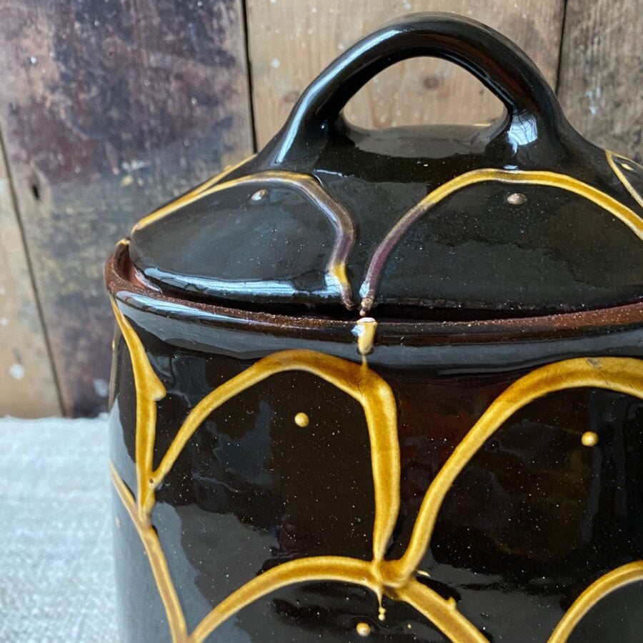 Erica Taylor Low - Large Lidded Jar ETJM2 - Image 4