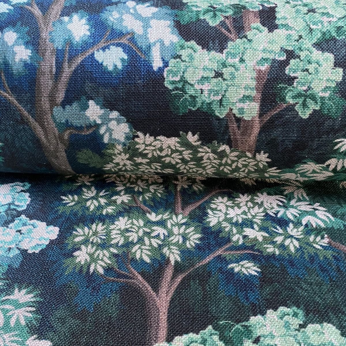 Extra Wide Arboretum Indigo - Image 3