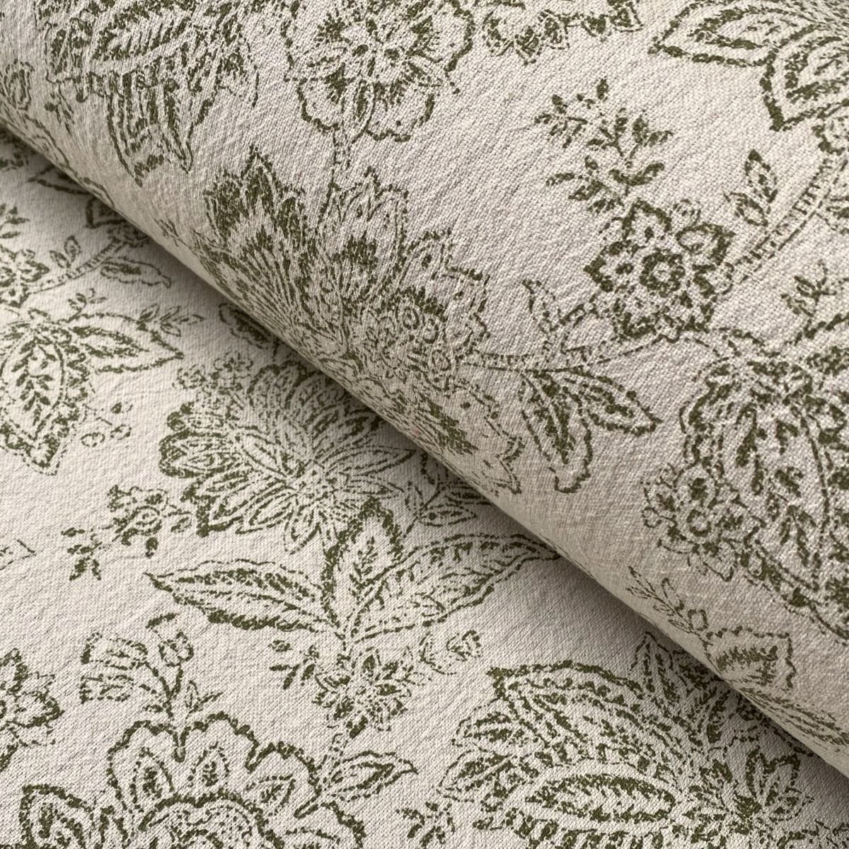 Cedric patterned fabric on a roll