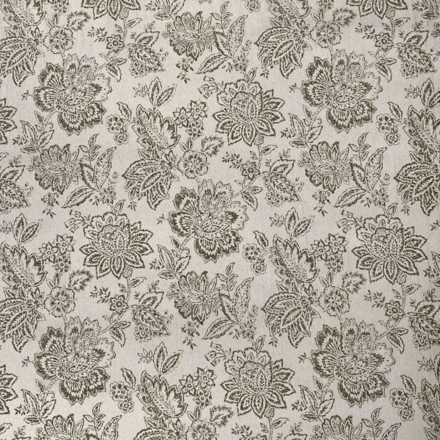 Cedric patterned fabric flatlay