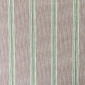 Extra Wide Avebury Stripe Carnation Pink & Sage - Image 2