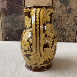 Katie B Morgan Slipware Jug KMSOR3 Anemones - Image 3