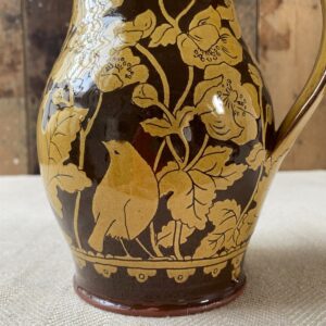 Katie B Morgan Slipware Jug KMSOR3 Anemones - Image 6