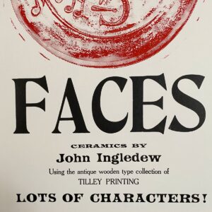 Type Faces Letterpress Poster - Image 2
