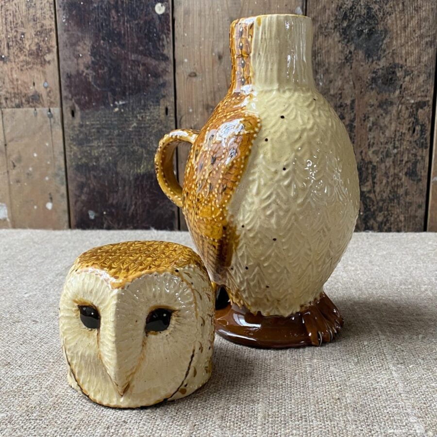 Carole Glover Barn Owl Cup & Jug CAOL1