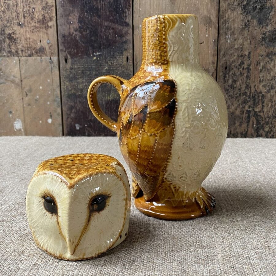 Carole Glover Barn Owl Cup & Jug CAOL2