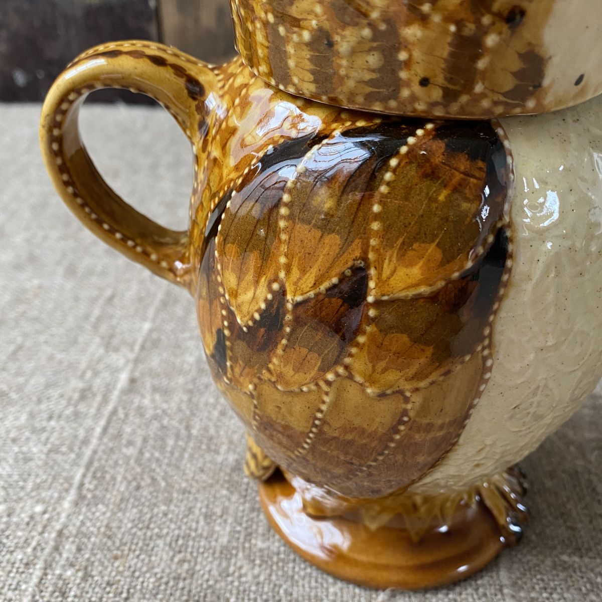 Carole Glover Barn Owl Cup & Jug CAOL2 - Image 6
