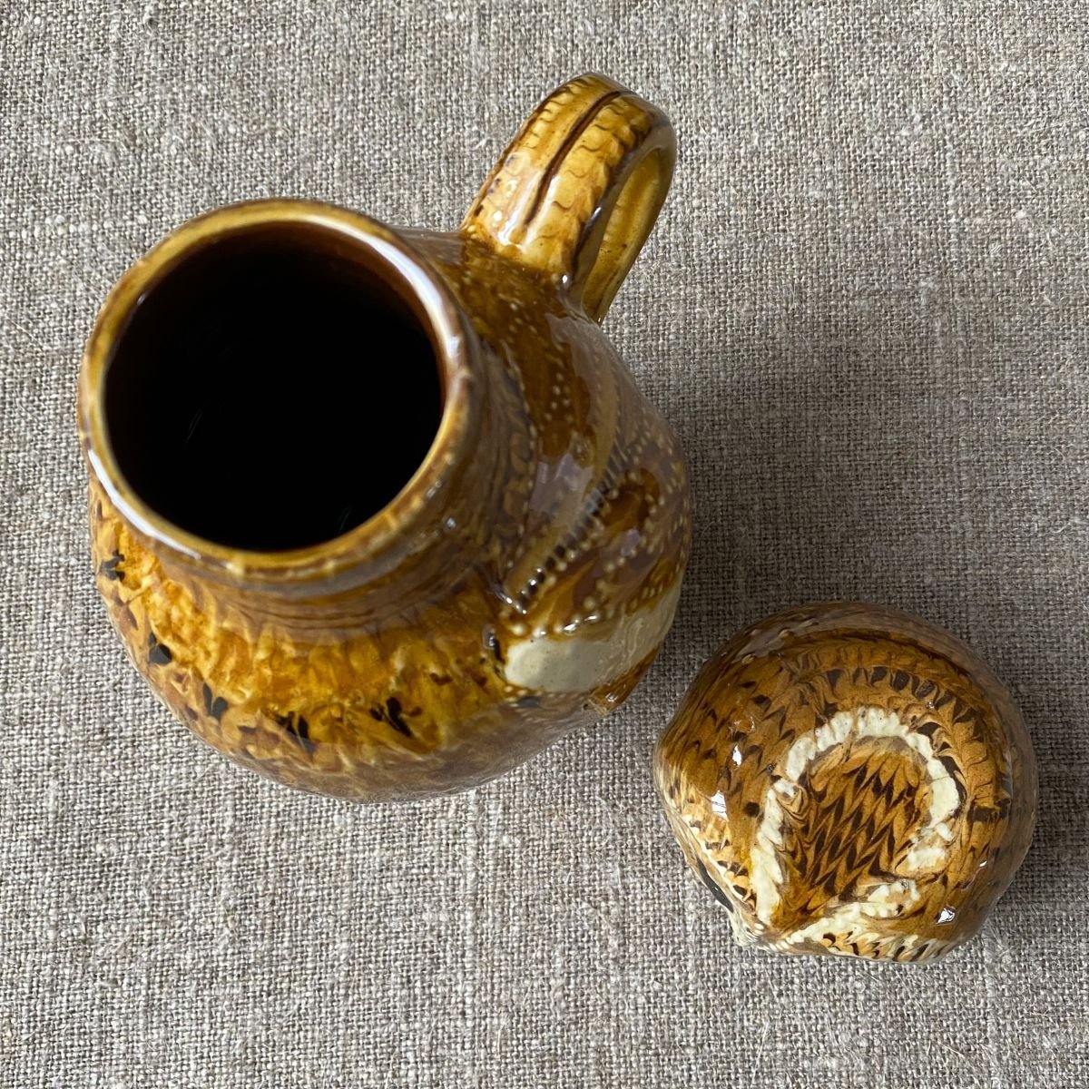 Carole Glover Tawny Owl Cup & Jug CAOL3 - Image 3