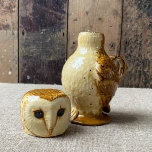 Carole Glover Small Barn Owl Cup & Jug CAOS1 - Image 2