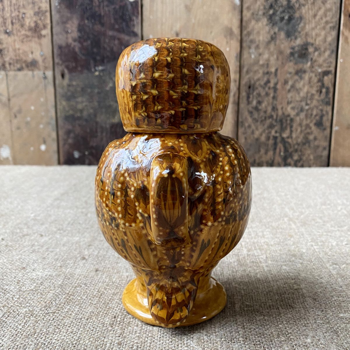 Carole Glover Small Barn Owl Cup & Jug CAOS2 - Image 5