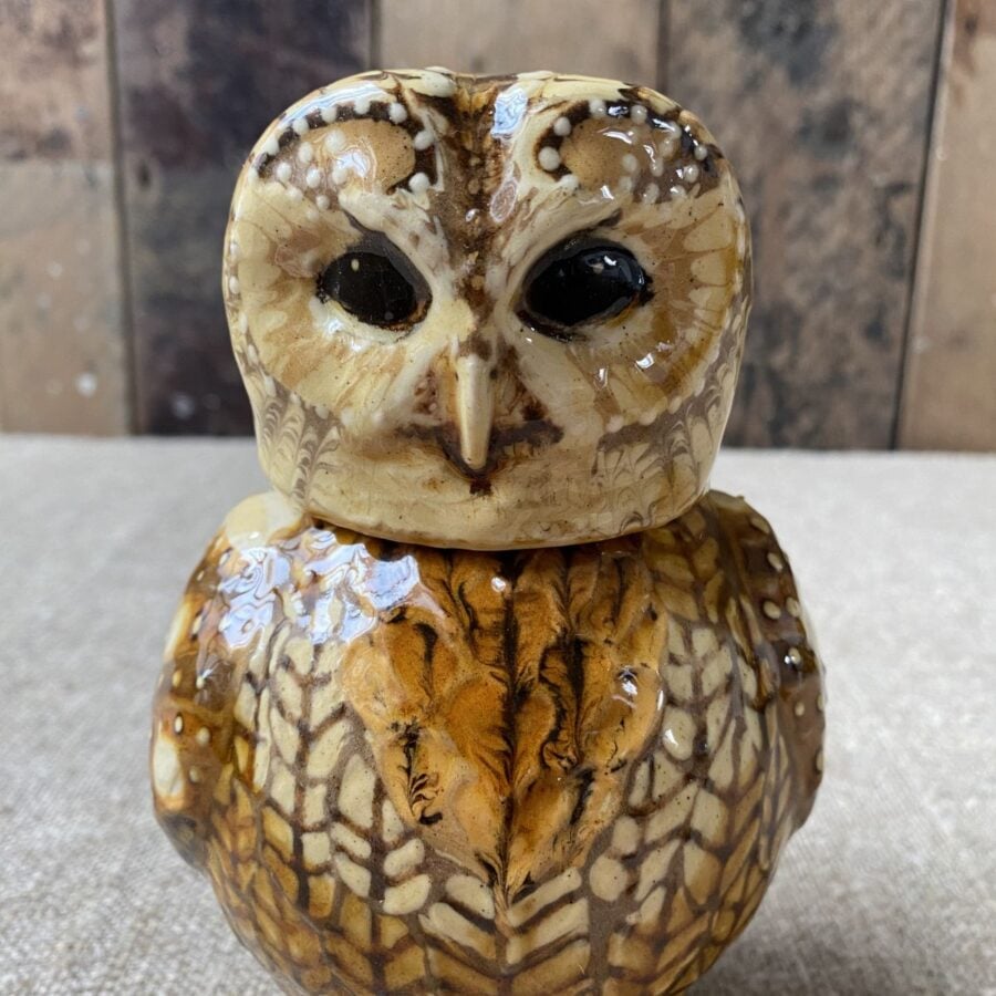 Carole Glover Small Tawny Owl Cup & Jug CAOS3