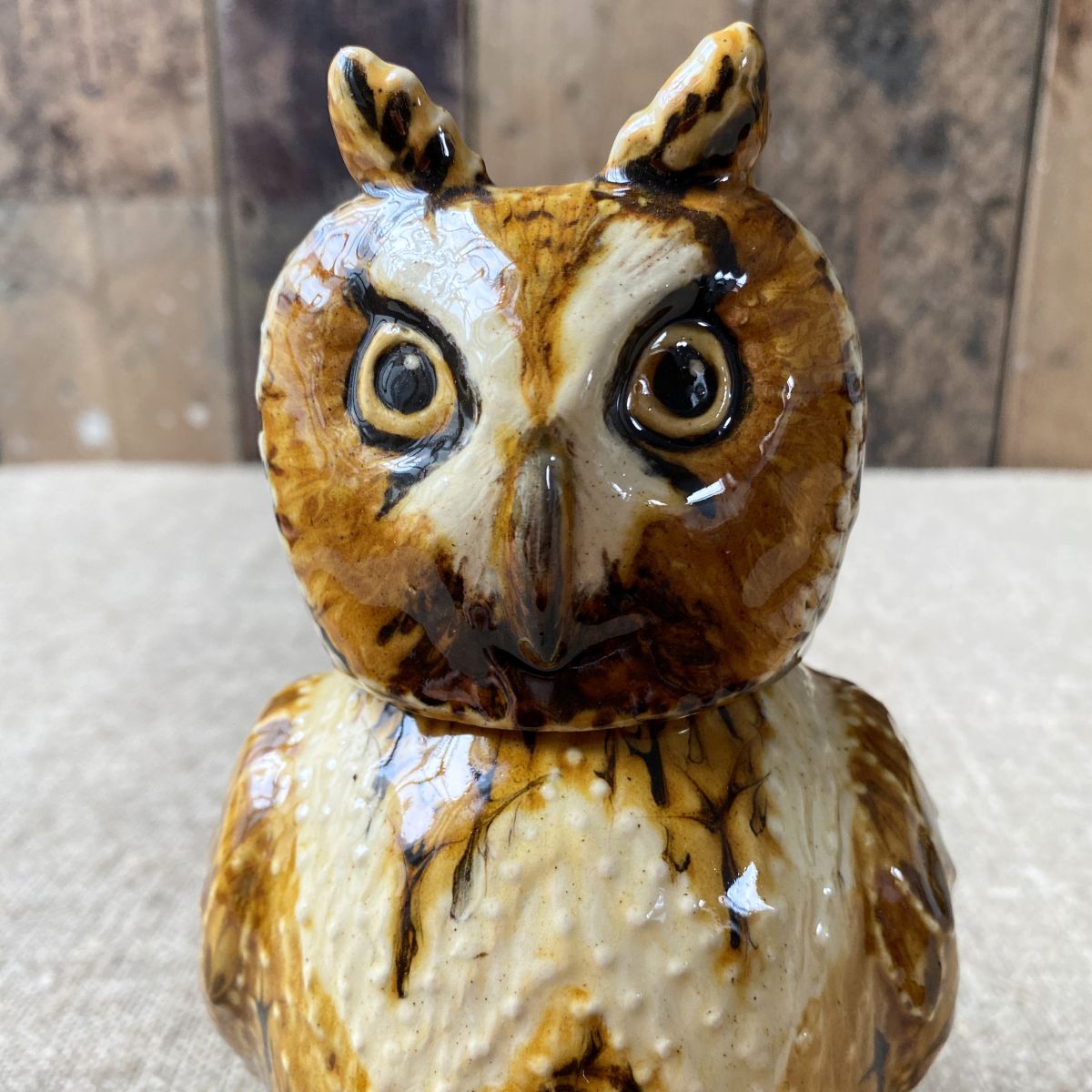 Carole Glover Small Long Eared Owl Cup & Jug CAOS5 - Image 6