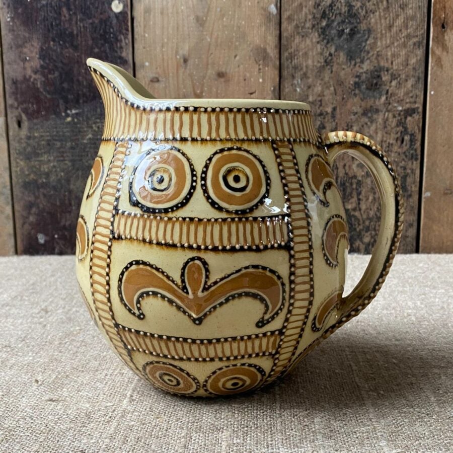 Carole Glover Noggin Jug Ochre CGNO1