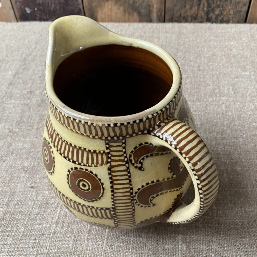 Carole Glover Noggin Jug Brown CGNO2