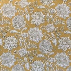 Extra Wide Falabella fabric in mustard on a roll