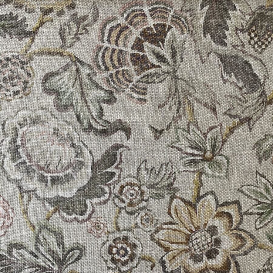 Extra Wide Marwari linen mix fabric on a roll