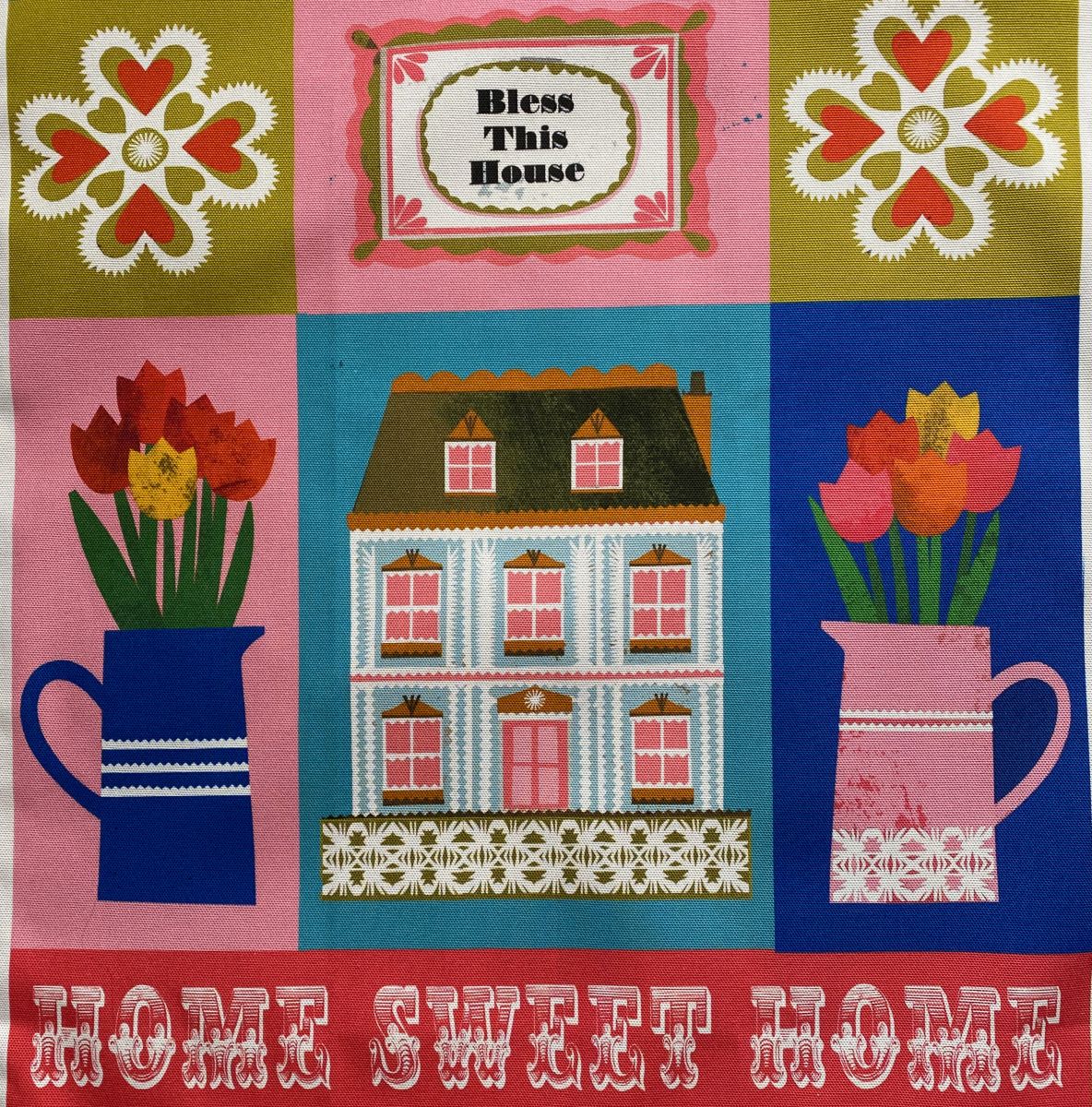 Marion Elliot Tea Towel - Bless This House - Image 2