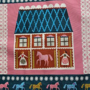 Marion Elliot Tea Towel - Horses & Dancers - Image 2