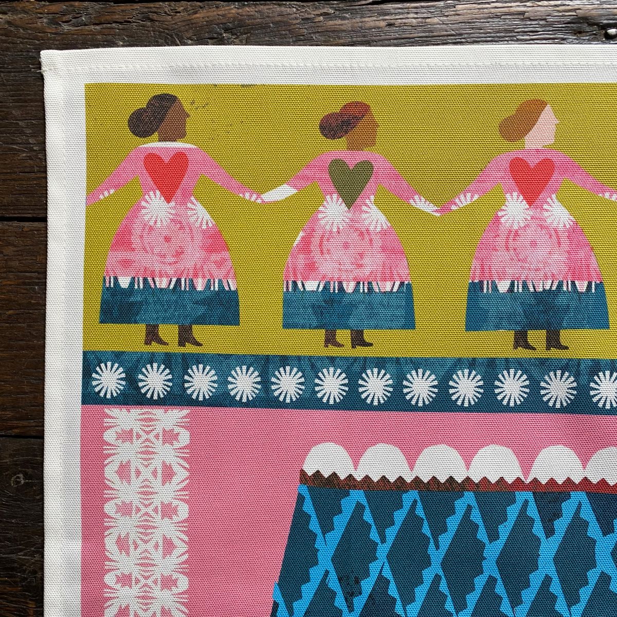 Marion Elliot Tea Towel - Horses & Dancers - Image 3