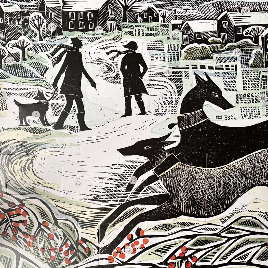 Advent Calendar - Angela Harding Whippet Wonderland