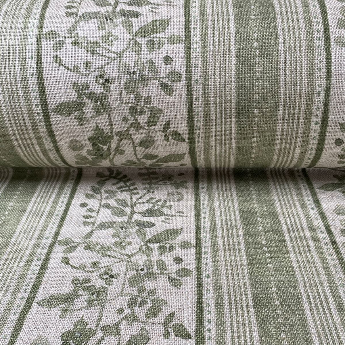 Extra Wide Oxiana Stripe Forest Green - Image 3