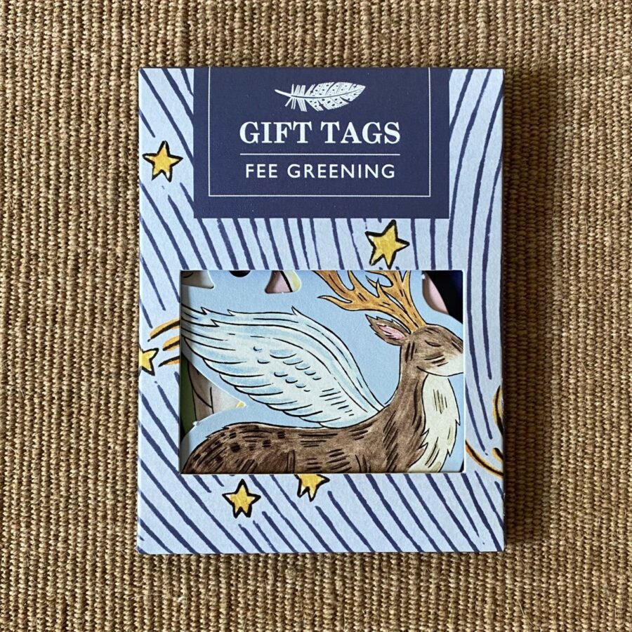 Pack of 6 Gift Tags - Fee Greening Sleeping Woodland