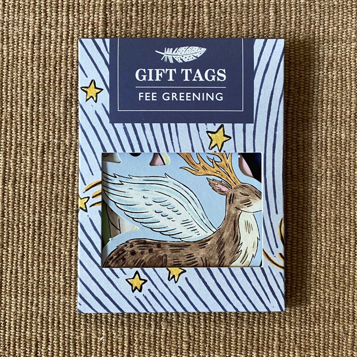 Pack of 6 Gift Tags - Fee Greening Sleeping Woodland - Image 2