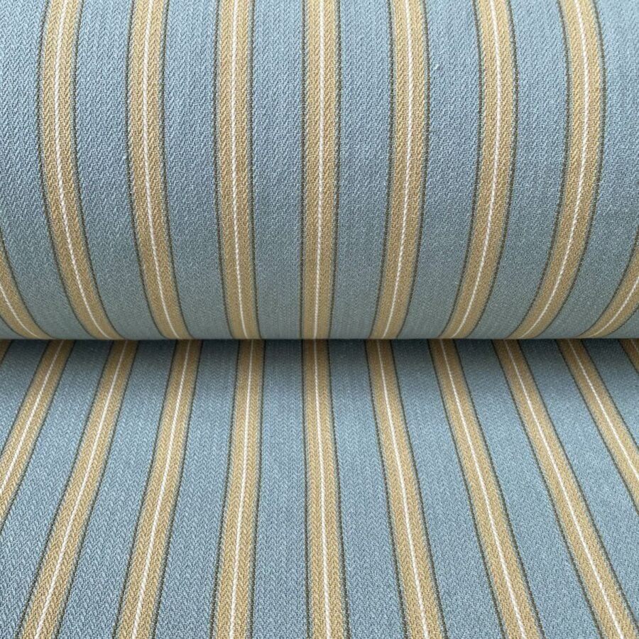 Alma Ticking Seagreen & Gold