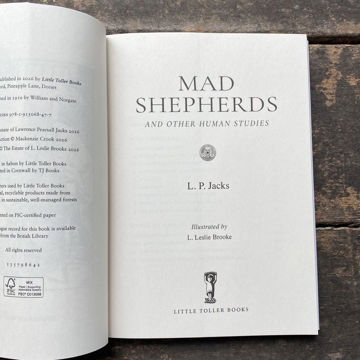 Mad Shepherds by LP Jacks softback