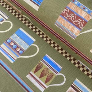 Marion Elliot design Mochaware fabric