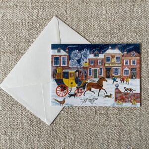 Mini Advent Calendar Card - Emily Sutton Angel Inn - Image 2