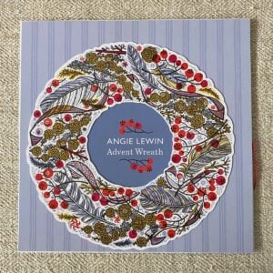 Angie Lewin Advent Wreath