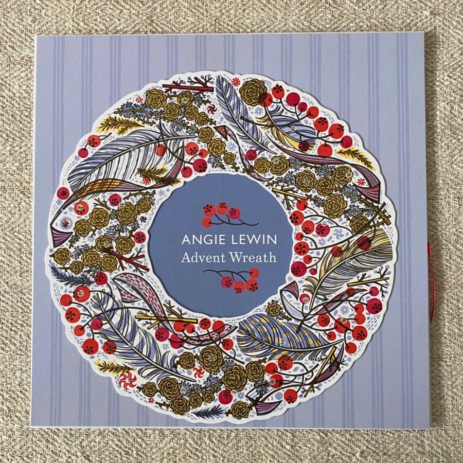 Angie Lewin Advent Wreath