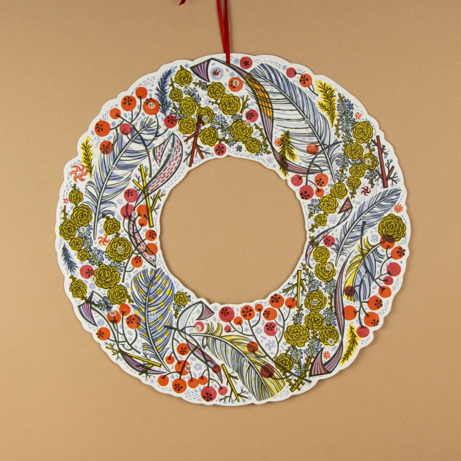 Angie Lewin advent calendar