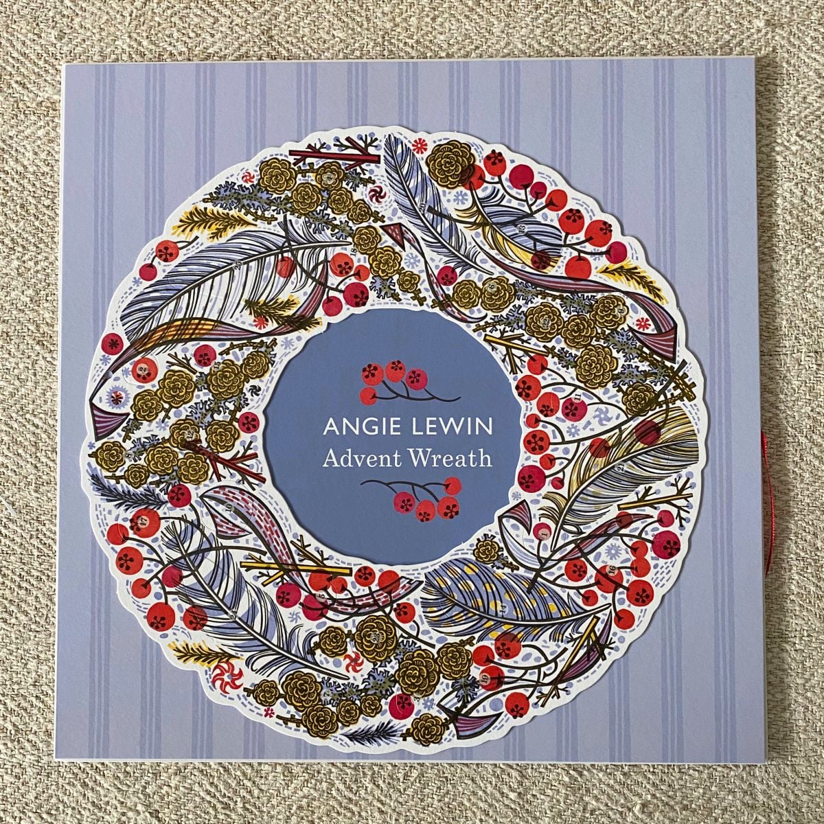 Angie Lewin Advent Wreath