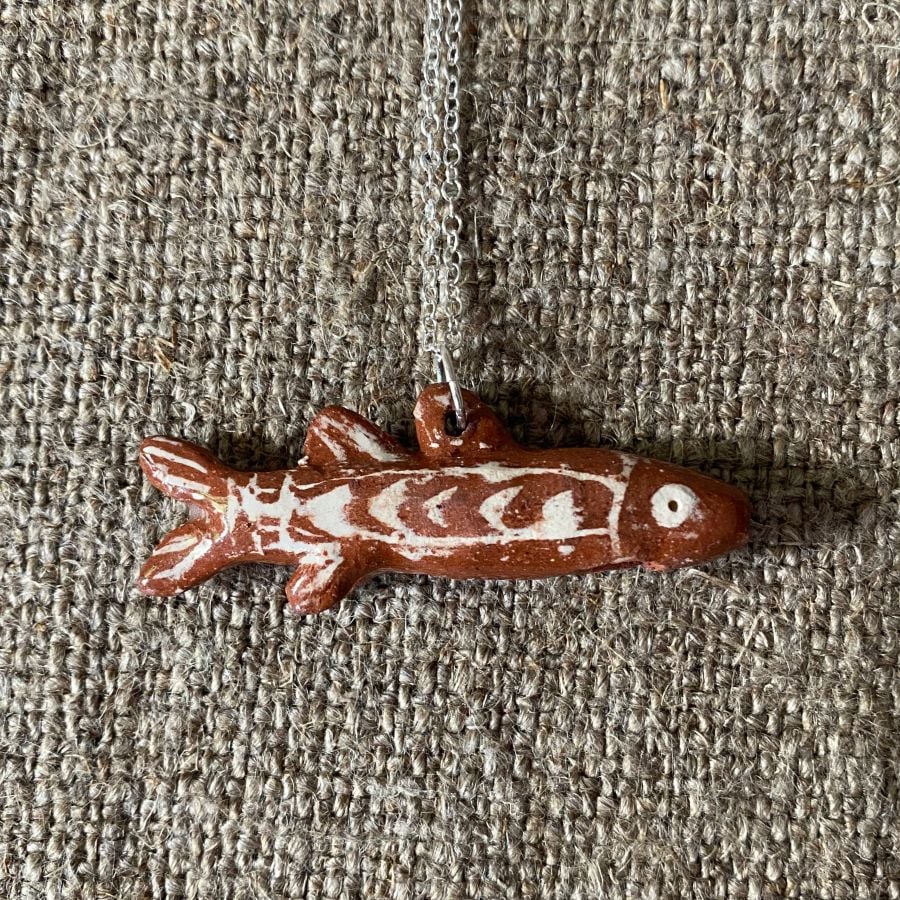 Emma Carlow Tiny Whistle Necklace - Fish ECWN1