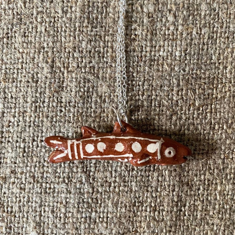 Emma Carlow Tiny Whistle Necklace - Fish ECWN2